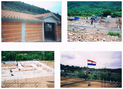 Start of installation of water and heating systems